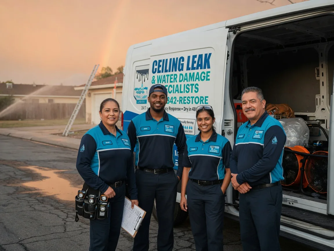 Ceiling Leak Cleanup company in Cando, ND
